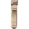 Ekena Millwork Merced Arts and Crafts Rough Sawn Bracket w/ Offset Brace, Douglas Fir, 6"W x 20"D x 28"H BKT0604X20X28MRC03RDF - alternate 3